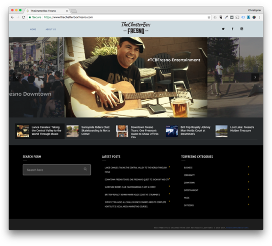 TheChatterBox Guys Fresno Web Design