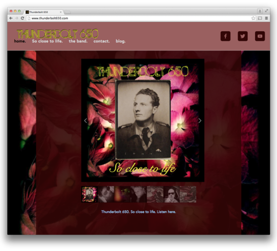 Web Design: Thunderbolt 650