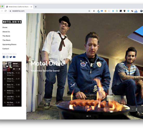 TheChatterBox Guys Web Design: Motel Drive